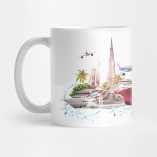 Dubai travel Mug